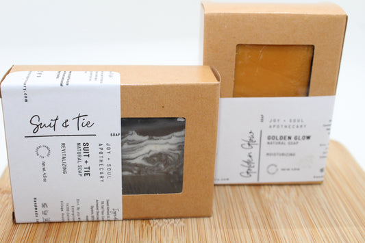 Suit and Tie Charcoal Soap